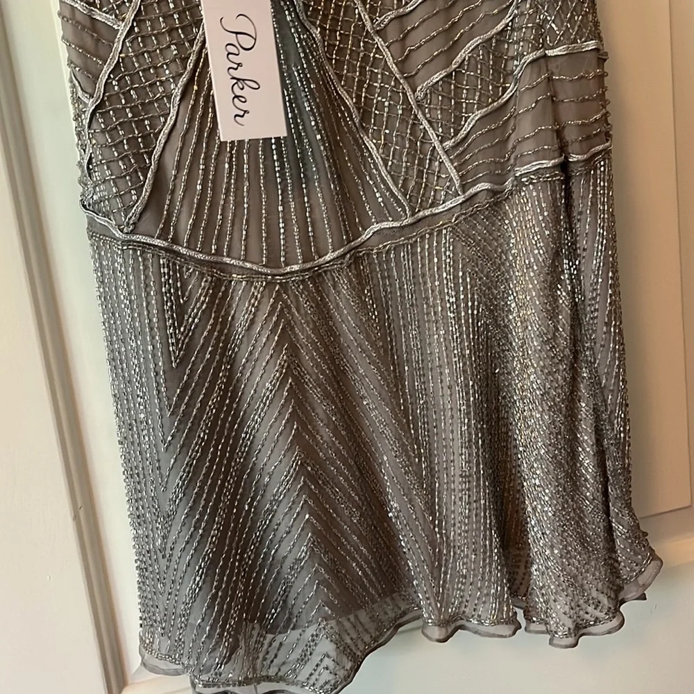 Parker halter embellished backless dress - Picture 6 of 7